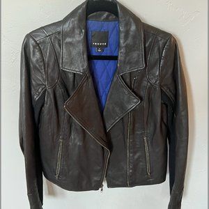 Trouve Black Leather Jacket